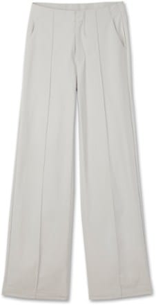 Women's Meta Wideleg - Long, Black Tailored Pants