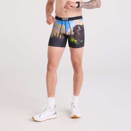 Saxx Volt Breathable Mesh Boxer Briefs - Men's 1