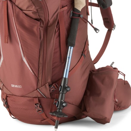 Gregory Deva 60 Pack - Women's Trekking pole attachments