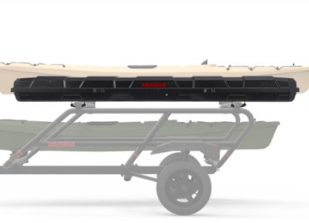 Yakima TopWater Rooftop Fishing Rod Box Top view (Black)