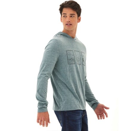 Threads 4 Thought Outdoor Days Graphic T-Shirt Hoodie - Men's 2