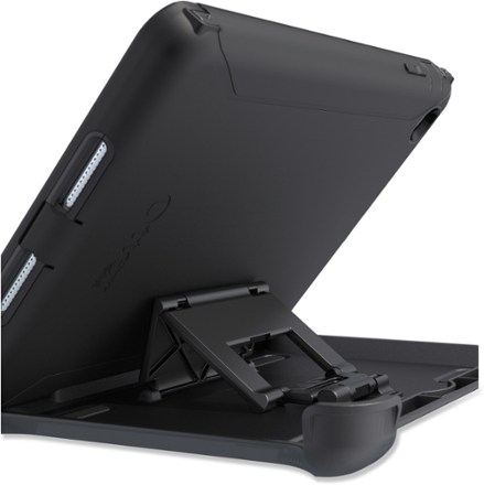 Fold out stand back view (Black)