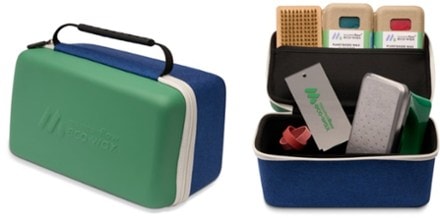 mountainFLOW eco-wax Blue Square Kit 0