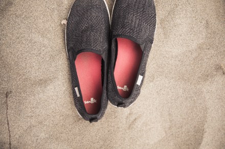 Sanuk Red Slip-Ons for Women