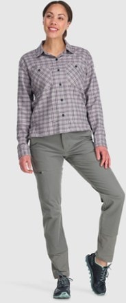 Outdoor Research Feedback Lightweight Flannel Shirt - Women's 3