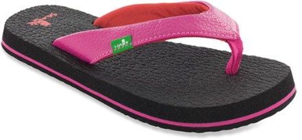 sanuk children's flip flops