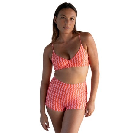 SEPTEMBER Maya Surf Bikini Swimsuit Top - Women's 6
