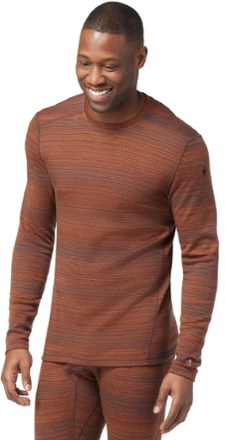 Smartwool Classic Thermal Merino Pattern Crew Base Layer Top - Men's 1