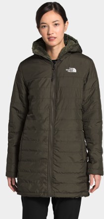 north face women's mossbud reversible parka