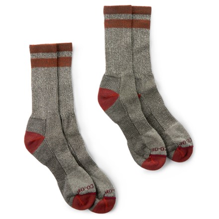 REI Co-op Merino Wool Ultralight Crew Hiking Socks - Seconds - 2 Pairs 2