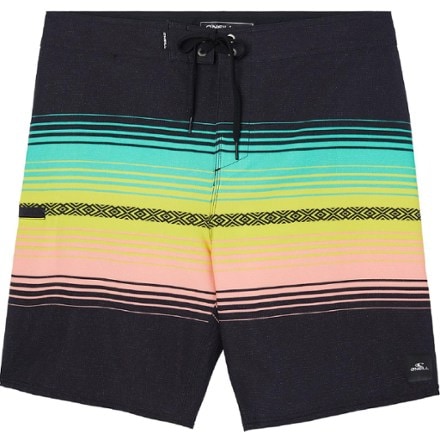 O'Neill Hyperfreak Heat Stripe Line 19" Board Shorts - Men's 0