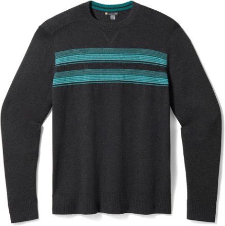 Smartwool Sparwood Stripe Crew Sweater - Mens