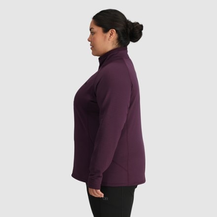 Outdoor Research Vigor Grid Fleece Quarter-Zip Pullover - Women's 7