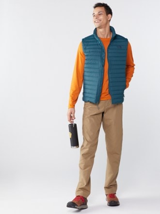 the north face men's stretch down vest