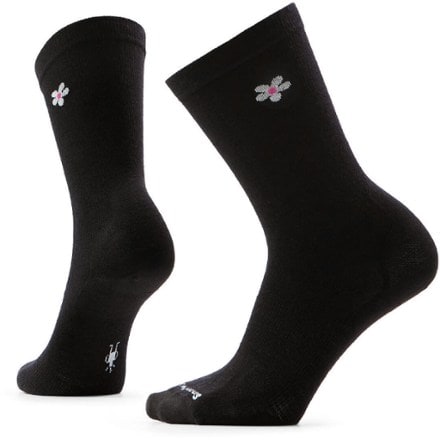 Smartwool Everyday Groovy Bloom Crew Socks - Women's 0