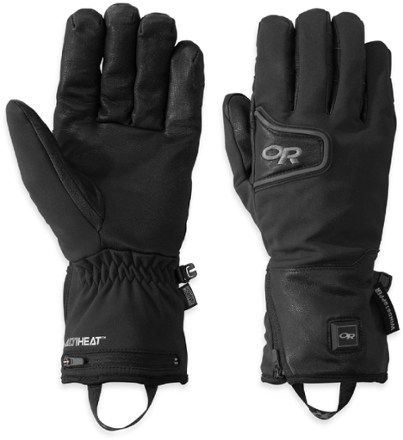 heated gloves north face