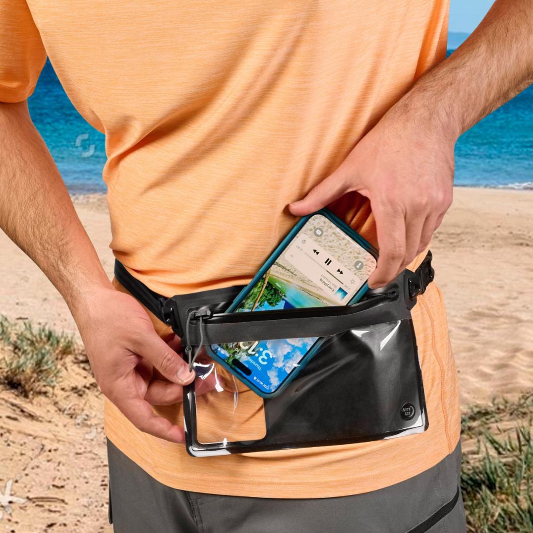 Location Image for RunOff Waterproof Phone Belt Pouch