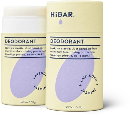 HiBAR Natural Deodorant LAVENDER AND JASMINE (sold as a single tube of deodorant)