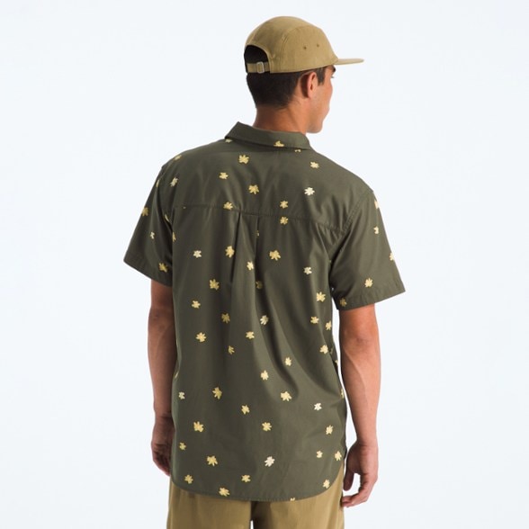 On Body Image of color New Taupe Green/Floral