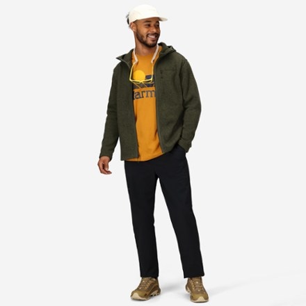 Marmot Drop Line Fleece Full-Zip Hoody - Men's 2