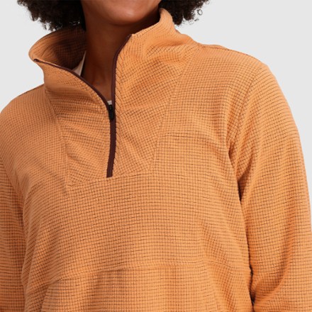 Outdoor Research Trail Mix Quarter-Zip Fleece Pullover - Women's 5