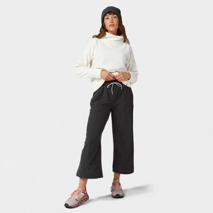 Stio Turpin Fleece Wide Crop Pants - Women's 7