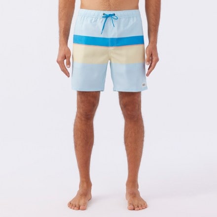 O'Neill Block Volley Elastic Waist 17" Swim Trunks - Men's 1