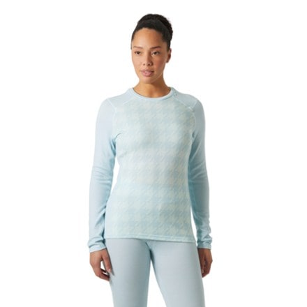 Helly Hansen LIFA Merino Midweight Graphic Base Layer Crew Top - Women's 1