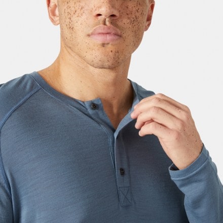 Helly Hansen HH Durawool Long-Sleeve Henley Base Layer Top - Men's 4