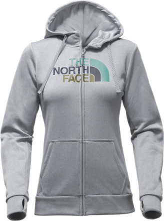 north face half dome hoodie zip