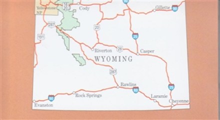  Shoshone National Forest Map - North Half 1