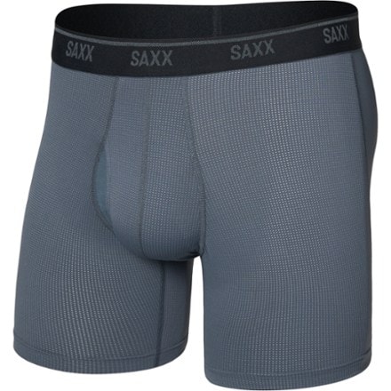 Saxx Quest Quick-Dry Boxer Briefs - Men's 0