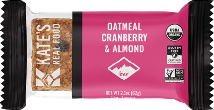 Kate's Real Food Oatmeal Cranberry & Almond Bar 0