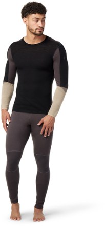 Smartwool Intraknit Thermal Merino Colorblock Crew Base Layer Top - Men's 3