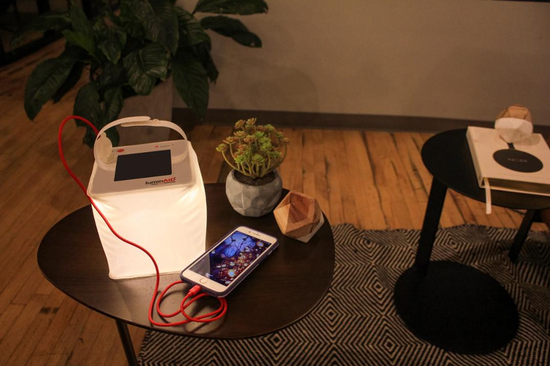 Location Image for Solar Lantern with Phone Charger