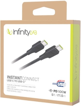 InfinityLab InstantConnect USB-C to USB-C Charging Cable 3