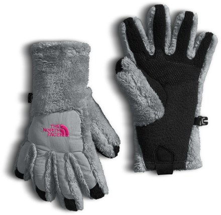 north face fleece mittens