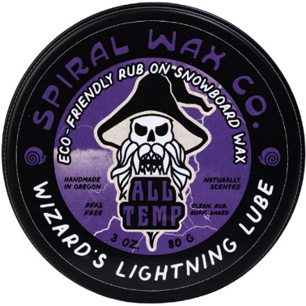Spiral Wax Co. Lighting Lube Rub-On Snowboard Wax 0