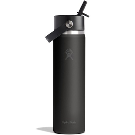 Hydro Flask Wide-Mouth Vacuum Water Bottle with Flex Straw Cap - 24 fl. oz. 1
