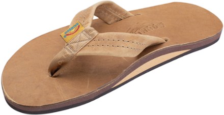 mens narrow flip flops