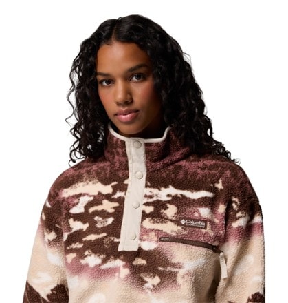 Columbia Helvetia II Cropped Half-Snap Fleece Pullover - Women's 4