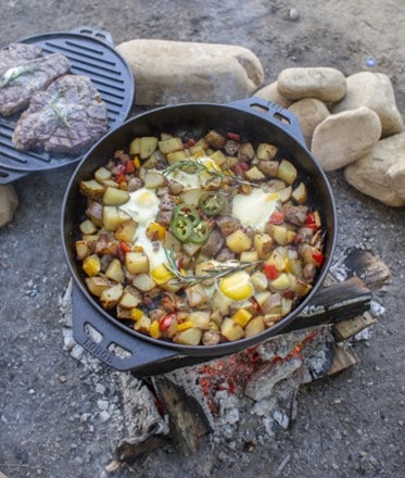 Lodge Cast Iron Square Skillet, 5.5