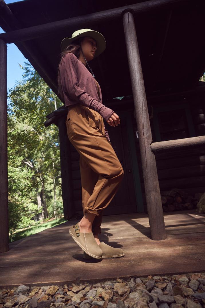 Location Image for Lutry Suede Clogs - Women's