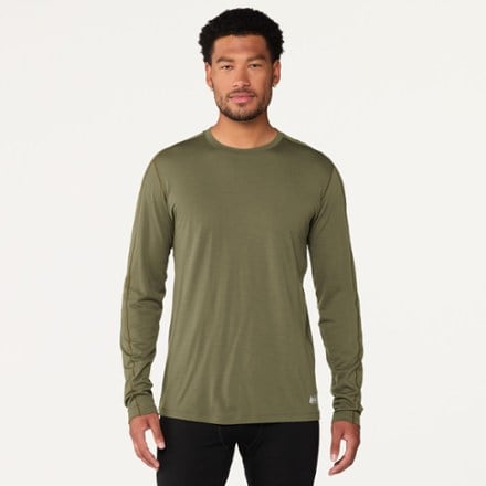 REI Co-op Merino 185 Long-Sleeve Crew Base Layer Top - Men's 1