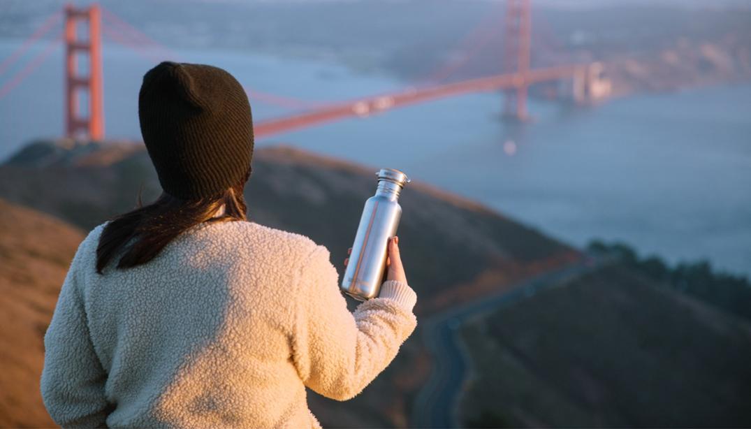Location Image for Reflect Water Bottle with Bamboo Cap - 27 fl. oz.