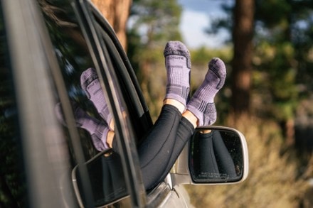ToughCutie Eve Light Weight Hiker No Show Tab Socks - Women's 2