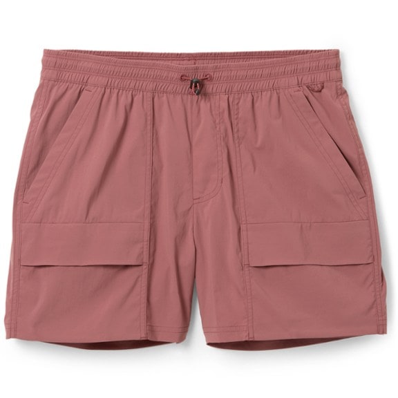 A mauve pair of shorts