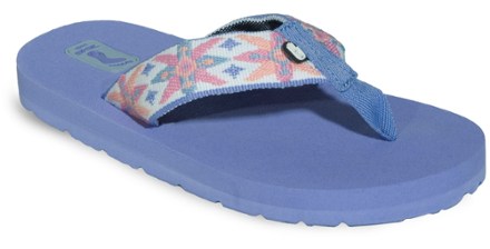 girls teva flip flops