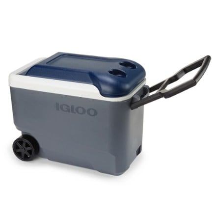 Igloo MaxCold Latitude 40 Qt. Roller Cooler Back view