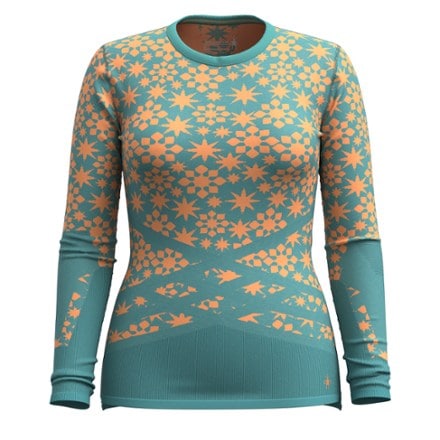 Smartwool Intraknit Thermal Merino Pattern Crew Base Layer Top - Women's 0